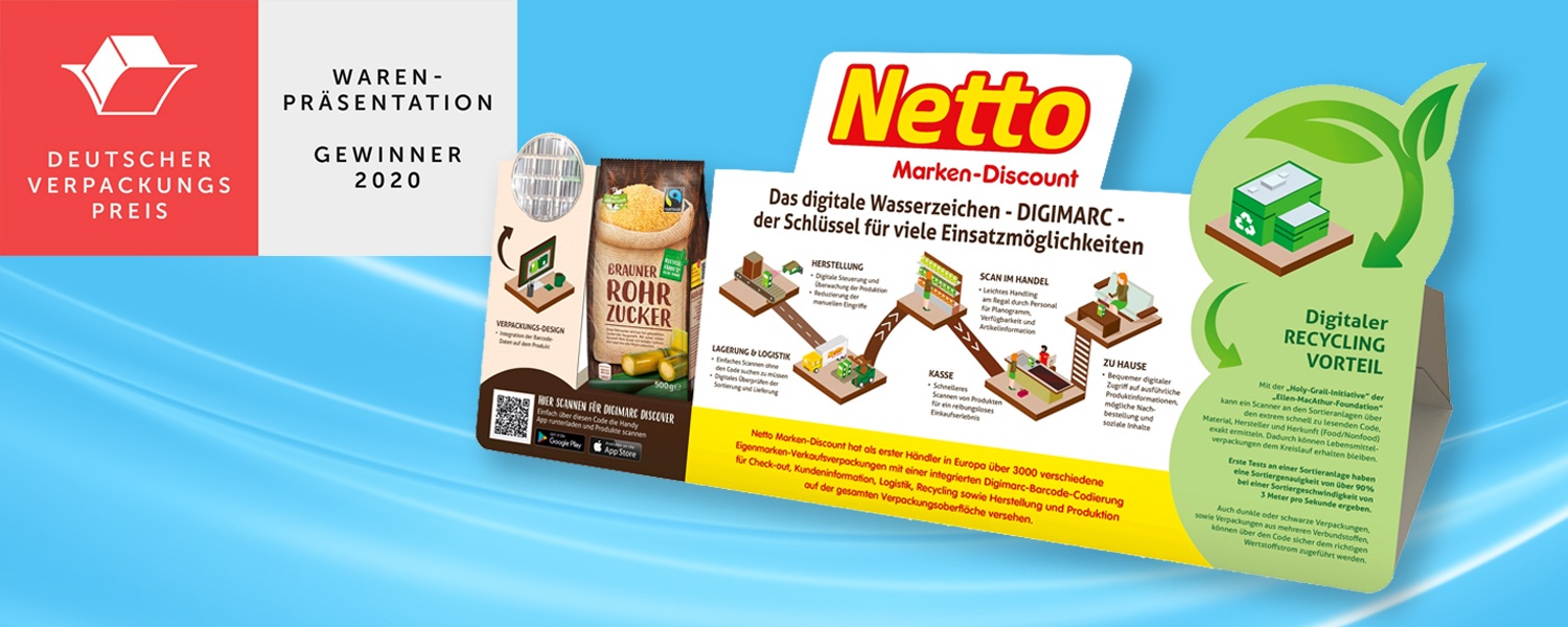 Netto Wins Prestigious German Award For Digimarc On Packaging